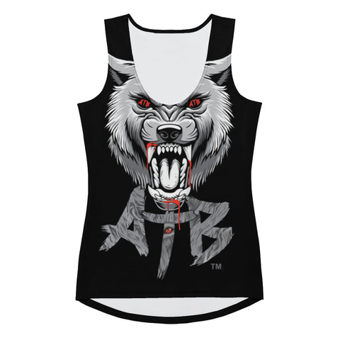 ATB Wolf Sublimation Women's Cut & Sew Tank Top