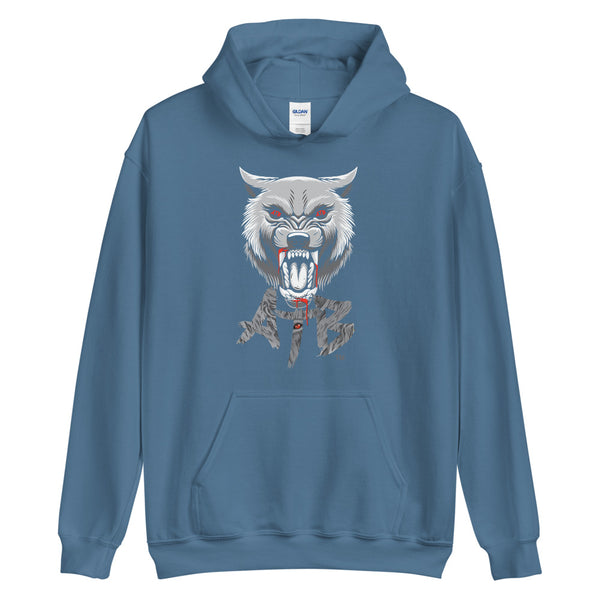 Alpha The Beginning & Quote Screen Print Unisex Hoodie
