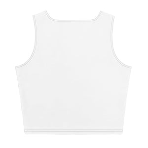 Wolf All-Over Print Crop Top