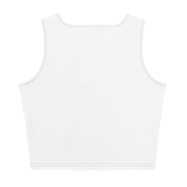 Wolf All-Over Print Crop Top