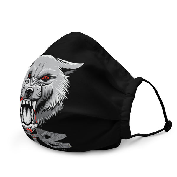 ATB Wolf Black Premium face mask