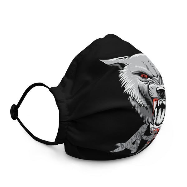 ATB Wolf Black Premium face mask