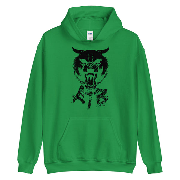 ATB Trace Wolf Screen Print Unisex Hoodie