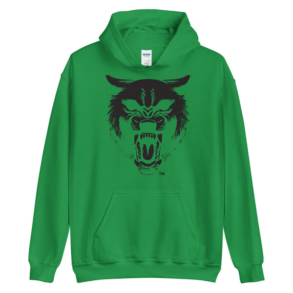Solo Trace Wolf Screen Print Unisex Hoodie