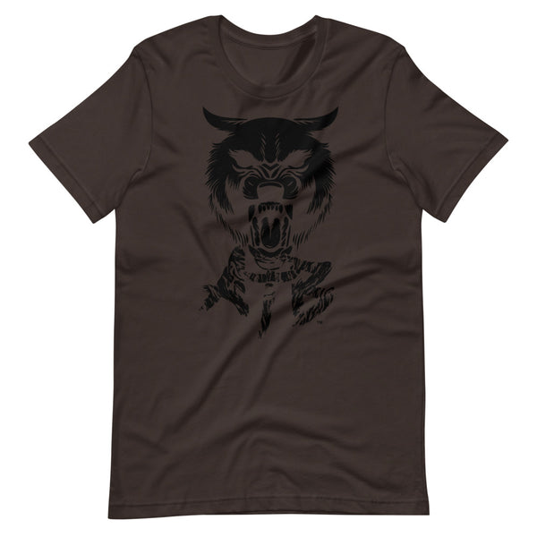 ATB Trace Wolf Screen Print Short-Sleeve Unisex T-Shirt