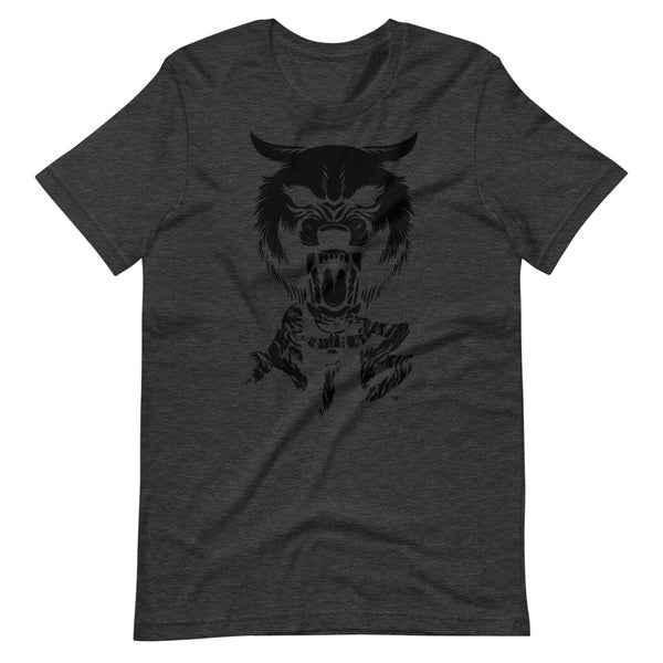 ATB Trace Wolf Screen Print Short-Sleeve Unisex T-Shirt