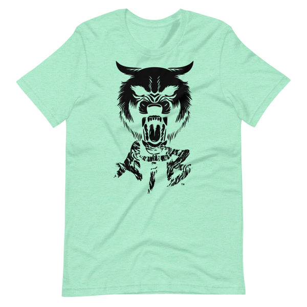 ATB Trace Wolf Screen Print Short-Sleeve Unisex T-Shirt