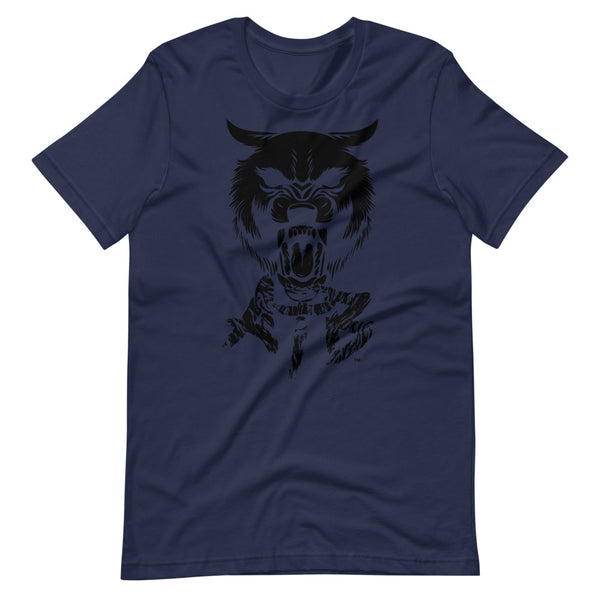 ATB Trace Wolf Screen Print Short-Sleeve Unisex T-Shirt