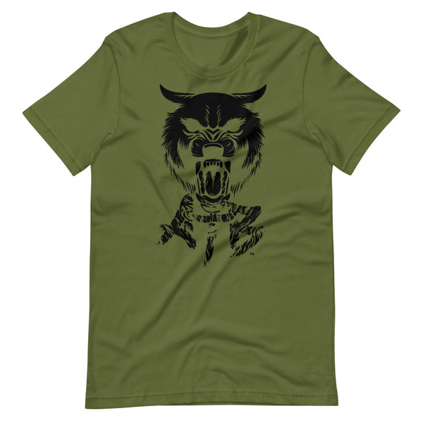 ATB Trace Wolf Screen Print Short-Sleeve Unisex T-Shirt