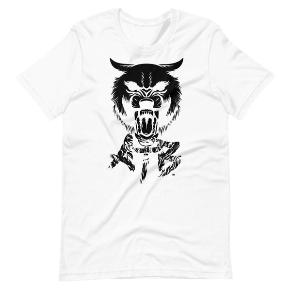 ATB Trace Wolf Screen Print Short-Sleeve Unisex T-Shirt